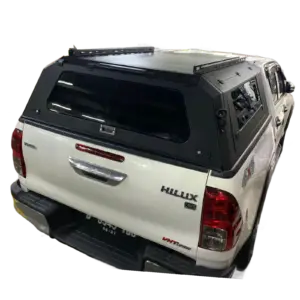 Tutup Bak Mobil Double Cabin Model Canopi Aluminium